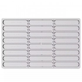 Тританиева форма за бонбони "Коледен календар" + Кутия с 2 вложки Тританиева форма за бонбони "Коледен календар" + Кутия с 2 вложки